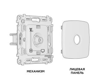 Розетка Ambrella Volt MO613010