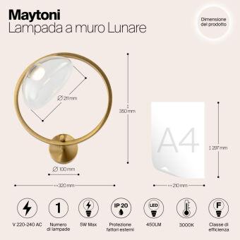Бра Maytoni MOD327WL-L5BS3K