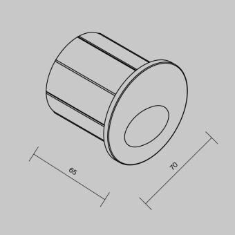Светильник для ступеней Maytoni O015SL-L3W3K