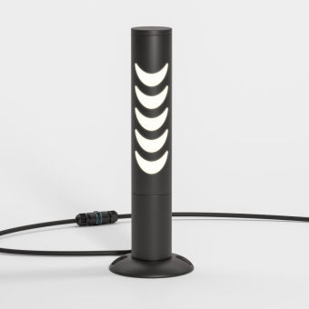 Садово-парковый светильник Elektrostandard 35188/S Smile черный