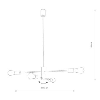 Подвесная люстра Nowodvorski 7935
