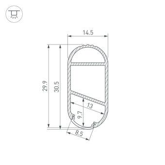 Профиль Arlight 050153