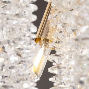 Люстра на штанге Freya FR1010CL-08G