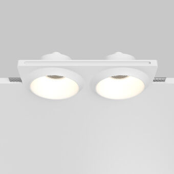 Встраиваемый светильник Maytoni Technical DL124-GU10-02-TRS-W