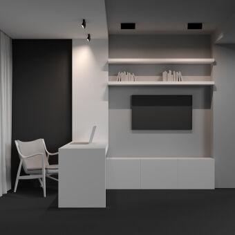 Накладной светильник Maytoni Technical C133CL-12W3K-B