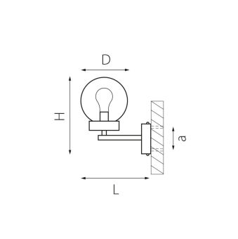 Светильник настенный Lightstar 373620