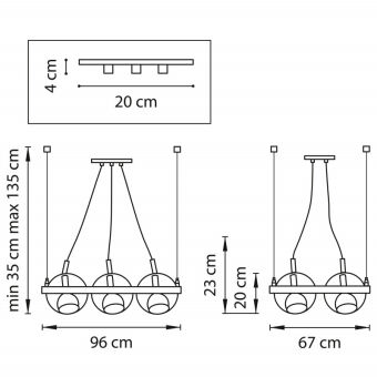 Подвесная люстра Lightstar 803161