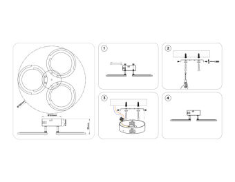 Накладная люстра Ambrella Light FA8942