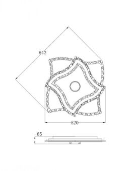 Накладной светильник ARTE Lamp A1436PL-1WH