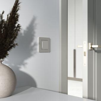 Выключатель Werkel W4513641 дымчатый