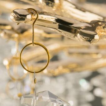 Люстра на штанге Freya FR1010CL-08G