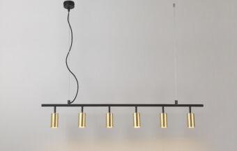 Подвесная люстра Crystal Lux CLT 015C6 L1200 BL-GO