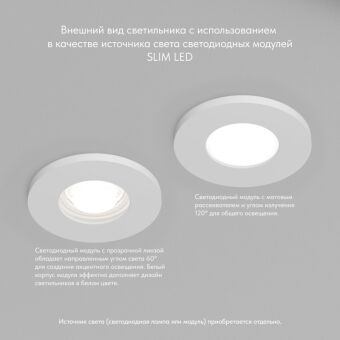 Влагозащищенный светильник Denkirs DK2036-WH