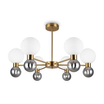 Люстра на штанге Freya FR5394CL-12BS