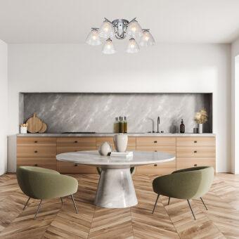 Накладная люстра Escada 659/6PL Chrome