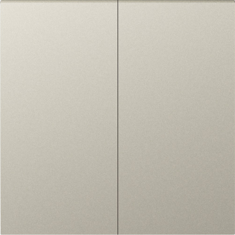 Клавиша 2-я для перекрёстного переключателя, матовый кашемир, серия A07