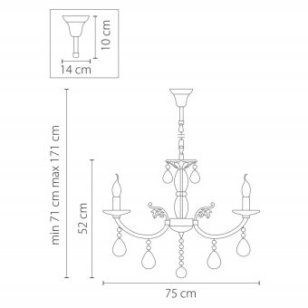 Подвесная люстра Lightstar 694082