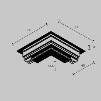 Коннектор Maytoni Technical TRAM034CL-42W