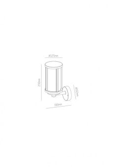 Светильник настенный ARTE Lamp A1036AL-1BK