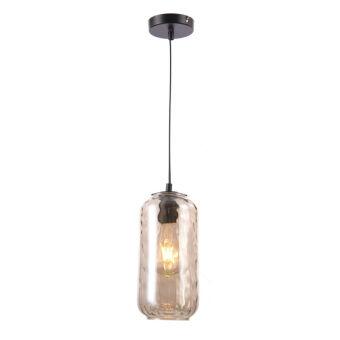 Подвесной светильник Escada 10177/1S Black/Cognac