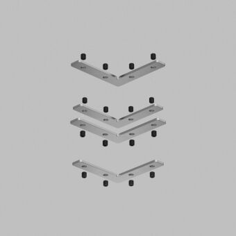 Соединитель профиля Denkirs TR2019-AL