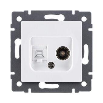 Розетка KOLLINGER REA-021WH