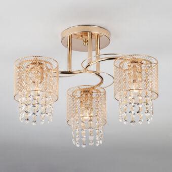 Люстра на штанге Eurosvet 30137/3 золото