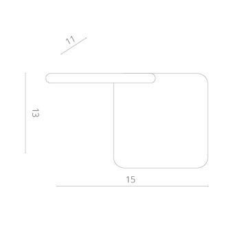 Бра ARTE Lamp A1807AP-1WH