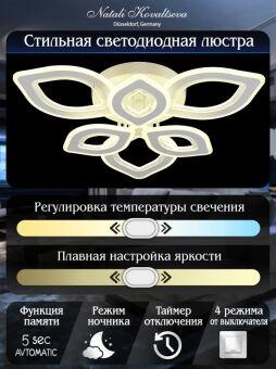 Накладная люстра Natali Kovaltseva LED LAMPS 81198