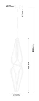 Подвесной светильник Fluorite FL1159-1P2