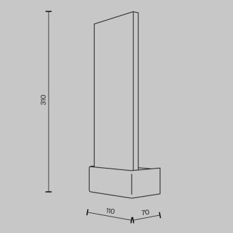 Бра Maytoni MOD318WL-L3BS3K