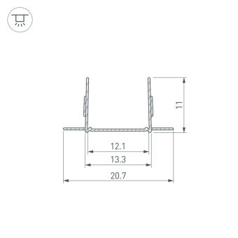 Профиль Arlight 029420