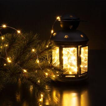 Светодиодная нить Eurosvet 400-009 теплый белый 10 м IP20