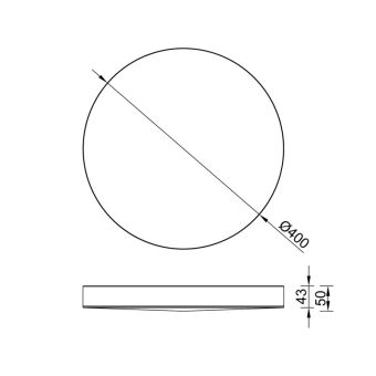 Накладной светильник Mantra 9024