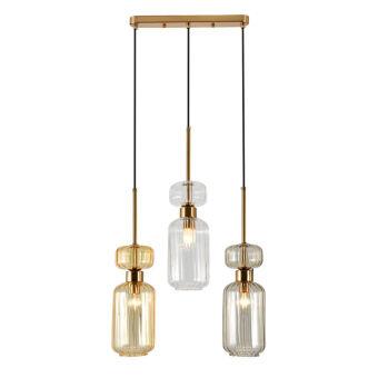 Подвесной светильник Escada 1141/3S BG/CL/AM