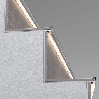 Профиль Elektrostandard LL-2-ALP025 Встраиваемый профиль(под ленту до 11m)