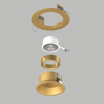 Встраиваемый светильник Lightstar D61303GMOD