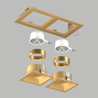 Встраиваемый светильник Lightstar D5230303GMOD