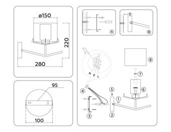 Бра Ambrella Light LH57010