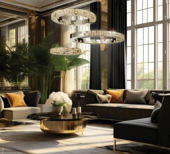 Подвесная люстра Fluorite FL1106-30P