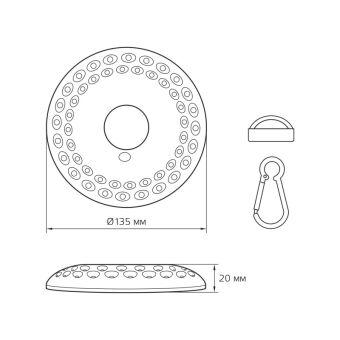 Фонарь Gauss GF004