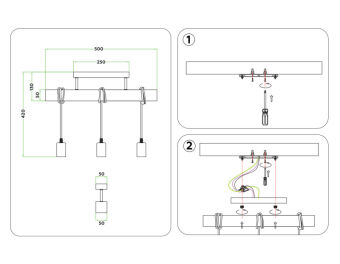 Подвесной светильник Ambrella Light TR8182