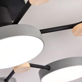 Накладная люстра LED4U L3201-780 GR