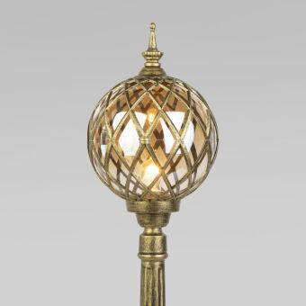 Садово-парковый светильник Elektrostandard Sirius F черное золото