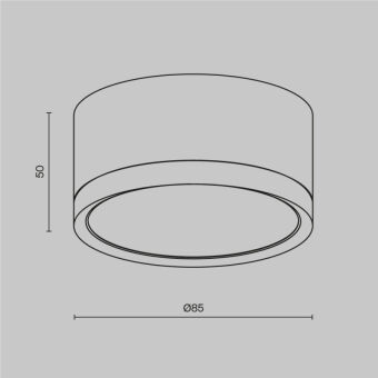 Накладной светильник Maytoni Technical C086CL-GX53-SRD-WB