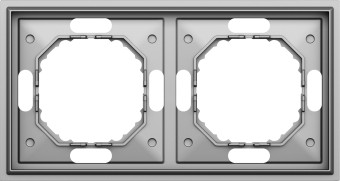 Рамка 2-я, сталь, серия S08