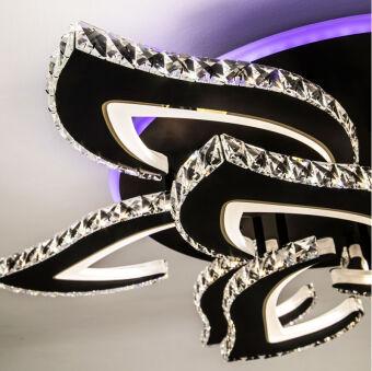 Накладная люстра LED4U L2839-9 BK