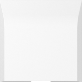 Кабельный вывод (накладка), глянцевый белый, серия A07