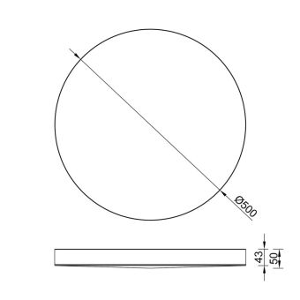 Накладной светильник Mantra 9023