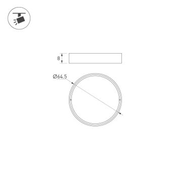 Линза Arlight 057143